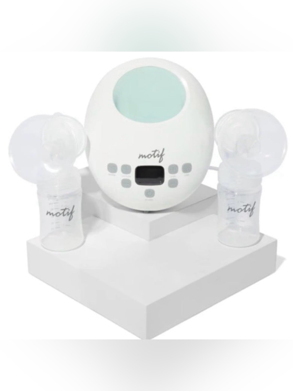 Motif Luna double electric pump + storage bags